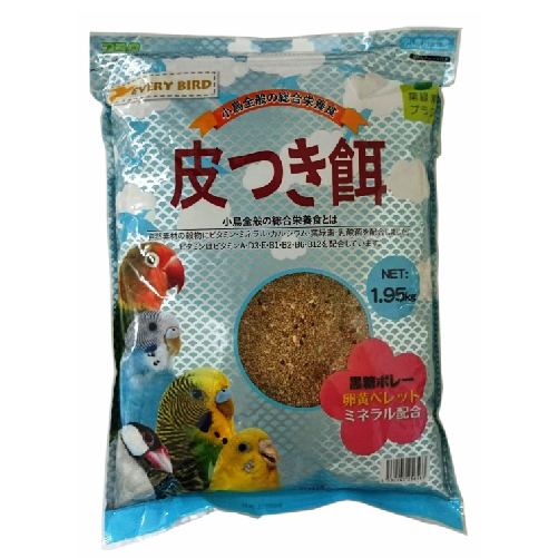 アラタ every　bird　皮つき餌 1.95kg【鳥 フード 穀類・ナッツ】