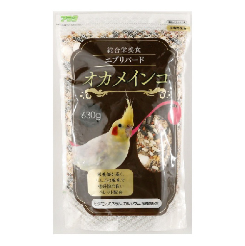 アラタ エブリバード　オカメインコ 630g 【鳥 フード】