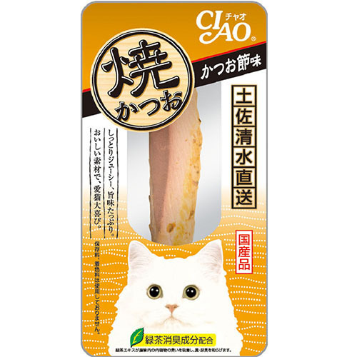 イナバ 焼かつお　かつお節味 1本【猫 おやつ】