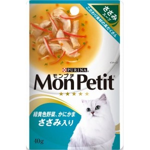 ピュリナ モンプチささみスープP　かにかま 40g【猫 ドライフード】