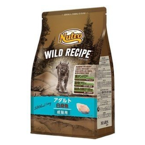 ニュートロ ワイルドレシピ アダルト猫 白身魚1kg 【猫 プレミアムフード】