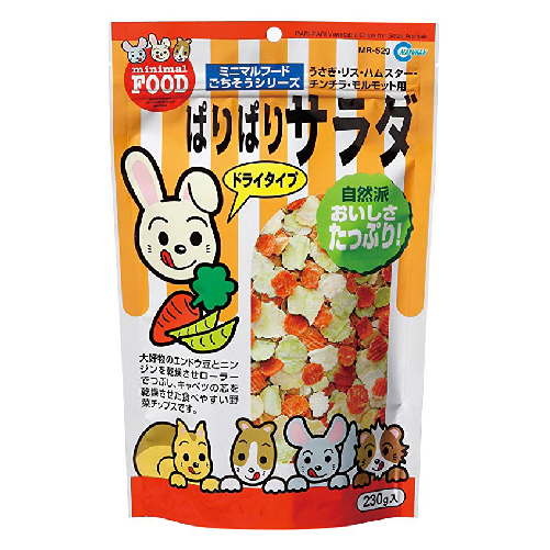 マルカン ぱりぱりサラダ 230g　MR-529 【うさぎ フード】