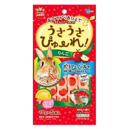 マルカン ウサウサピューレ　りんご ML-187 【うさぎ フード】