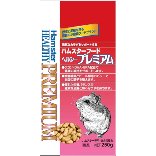 フィード・ワン ハムスター　ヘルシープレミアム 250g【ハムスター フード】