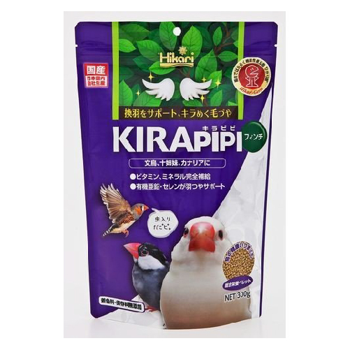 キョーリン キラピピ　フィンチ 300g 【鳥 フード】