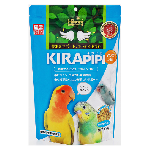 キョーリン キラピピ　インコ小粒 300g 【鳥 フード】