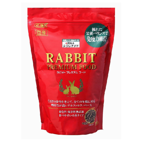 GEX ラビットプレミアムフード 850g【うさぎ】