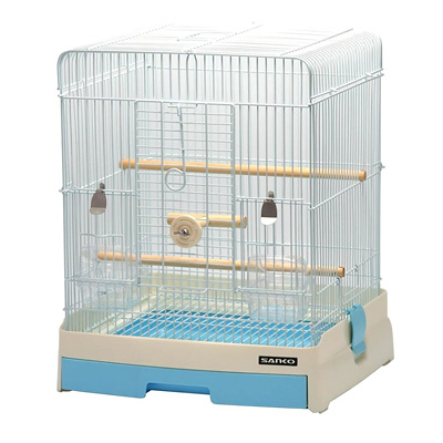 三晃商会 イージーホーム　バード35BL 手乗りブルー【鳥 ケージ】