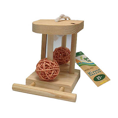 三晃商会 バードトイ　ミラー 【鳥 おもちゃ】