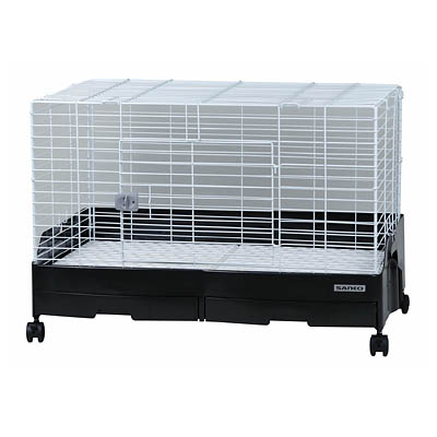 三晃商会 イージーホームエボ80 ブラック【うさぎ ケージ】