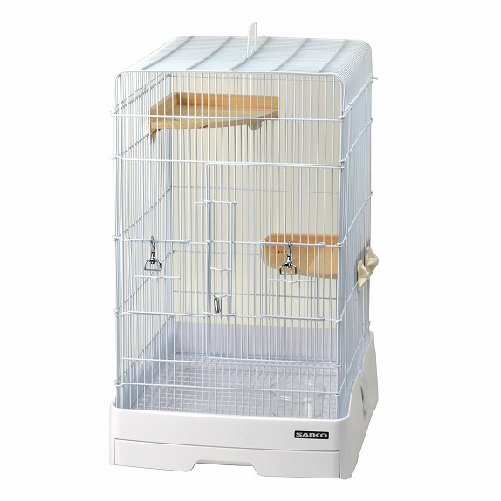 三晃商会 イージーホーム37ハイ ホワイト 【小動物・鳥】