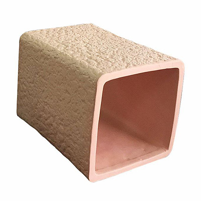 三晃商会テラコッタトンネルL【モルモット・チンチラ・デグー ハウス・ステップ】