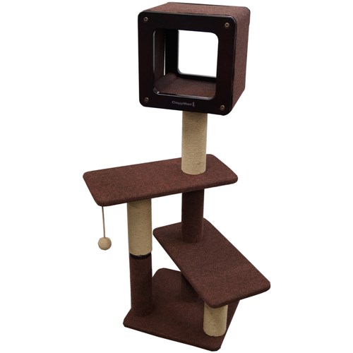 ドギーマン　 モダンルームスクラッチ　ラージ H120【猫 キャットタワー】