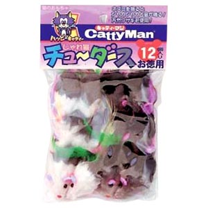 ドギーマン　 チューダース 12P【猫 おもちゃ】