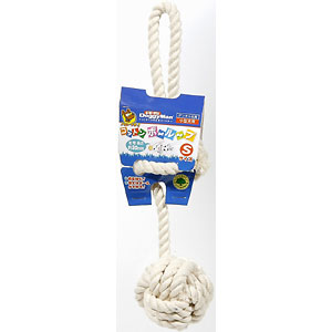 ドギーマン　 コットンボーループ S【犬 おもちゃ】