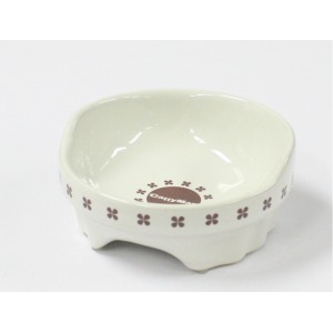 ドギーマン　便利なクローバー陶器食器ミニ【猫 給餌・給水・食器】