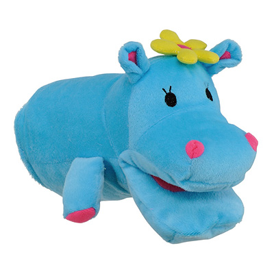 ボンビ アニマルミトン　HAPPY　ZOO かば【犬 おもちゃ】