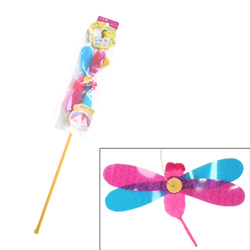 ペッツルート カシャカシャぶんぶん トンボ【猫 おもちゃ 猫じゃらし】